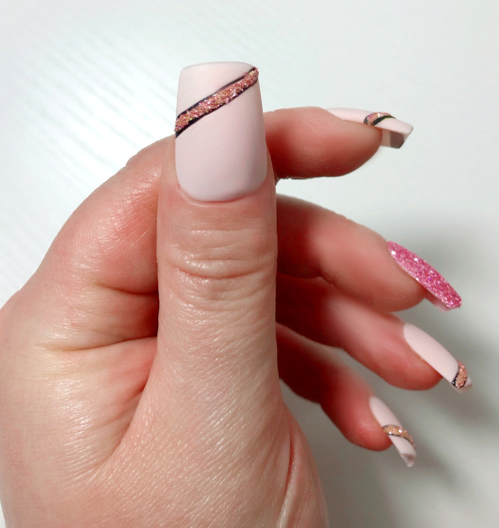 Pink Loubna - Venuza Nails