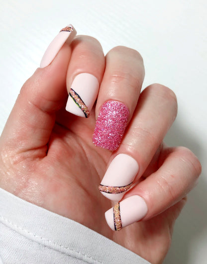 Pink Loubna - Venuza Nails