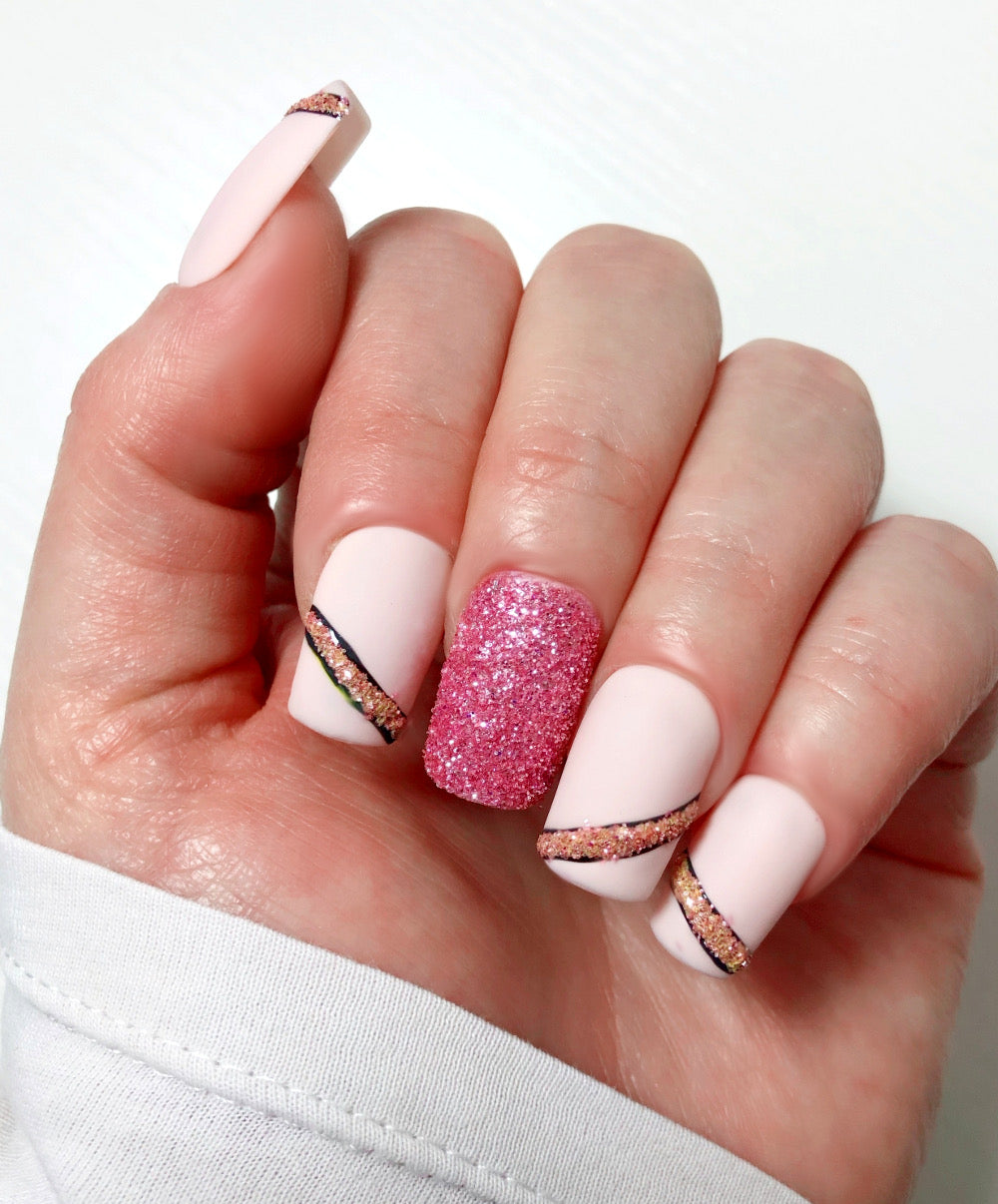 Pink Loubna - Venuza Nails